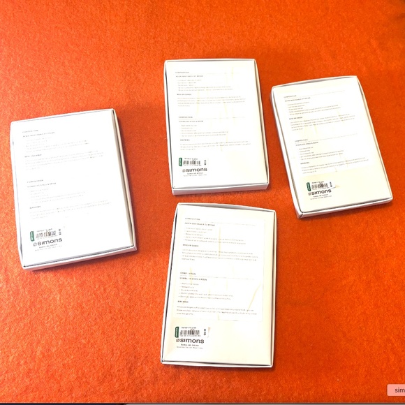 Lot of 4 (four) sets of faux-marble utensils 4 pieces each (16 pieces in total) - Picture 7 of 8